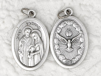 Holy Family and Holy Spirit Pendant