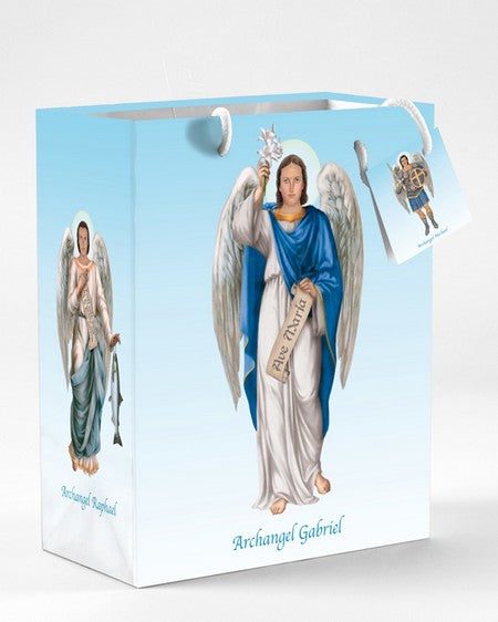 Large 4 Archangels Gift Bag with Gift Tissue
