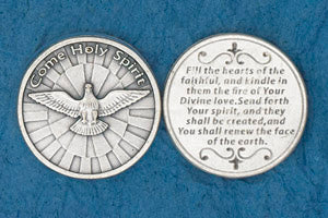 Come Holy Spirit Prayer Coin