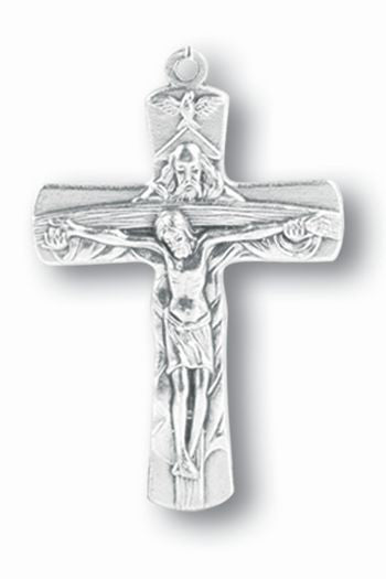 1 and 1/2 inch Trinity Crucifix