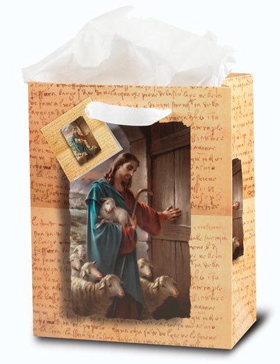 Good Shepherd Small Gift Bag with Tissue