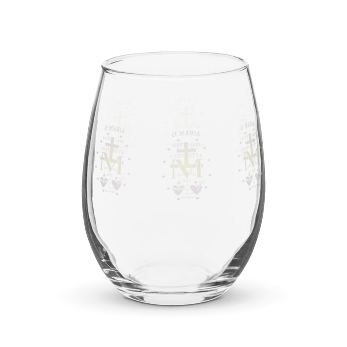 O Maria Stemless Wine Glass