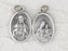 Sacred Heart of Jesus and Our Lady of Mt. Carmel Pendant