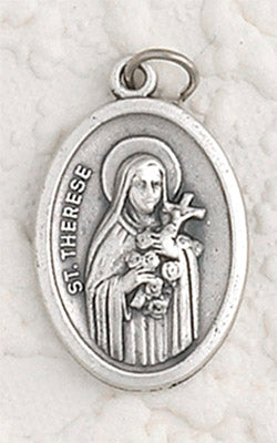 St. Therese Flower Pendant