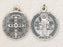 2-1/2 Inch St Benedict Pendant - Silver