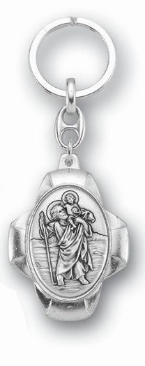 St Christopher Key Chain