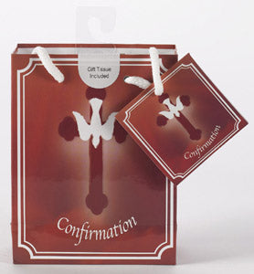 Small Confirmation Gift Bag with Gift Tissue