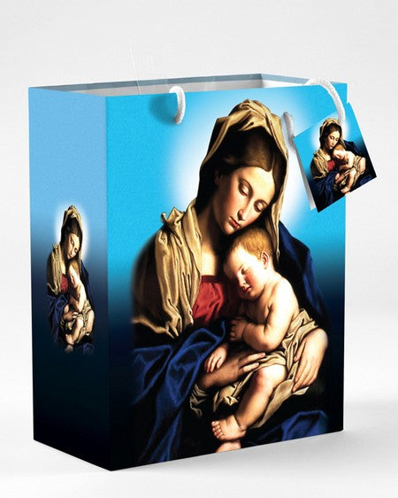 Small Mother and Child Gift Bag with Gift Tissue
