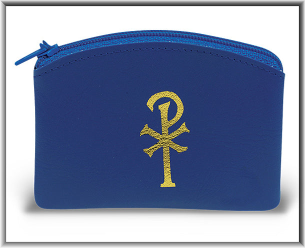 Blue Rosary Case