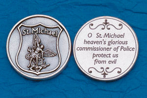 Pocket Prayer Token with Policeman's Prayer - St Michael