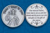 Pocket Prayer Token with Divine Mercy Coin with Prayer