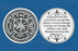 Religious Coin Token Fireman's Serenity Prayer- Fireman's Insignia on Front