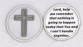 Lord, Remember' Silver Plated Pocket Token