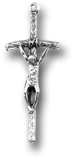 1 and 1/2 inch Papal Crucifix