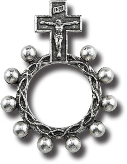 0xidized Rosary Ring