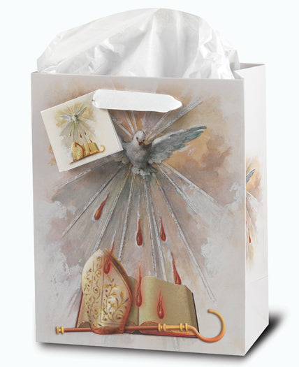 Confirmation Medium Gift Bag with Tissue