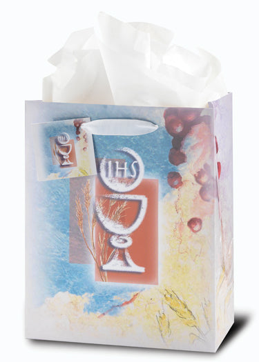 Communion (White Chalice) Small Gift Bag
