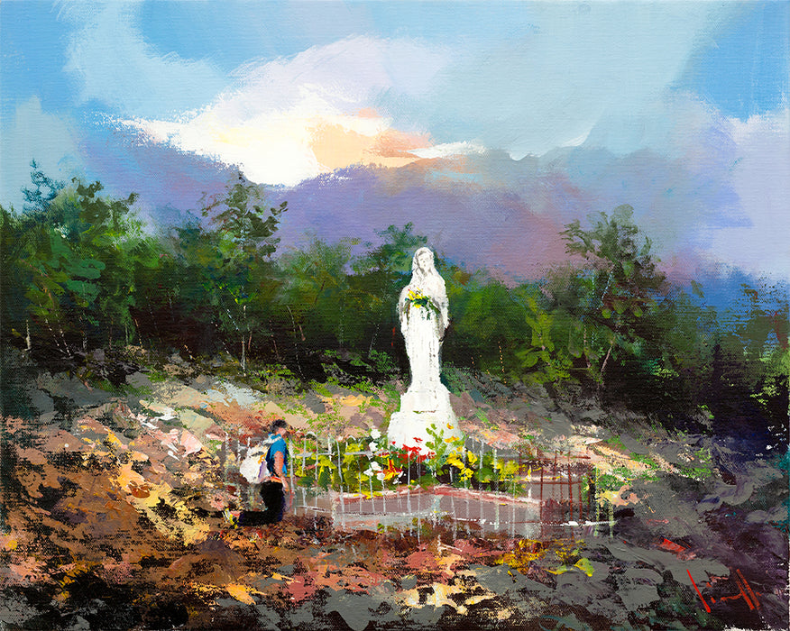 Apparition Hill Print - Mother To Mother painting