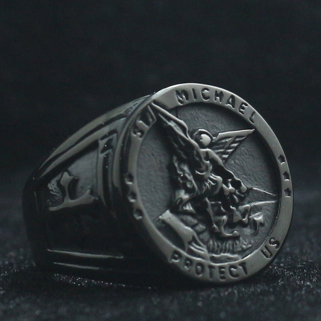 St. Michael the Archangel Vintage Ring