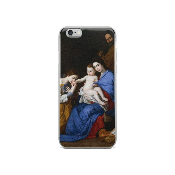 Jesus and Mary iPhone Case